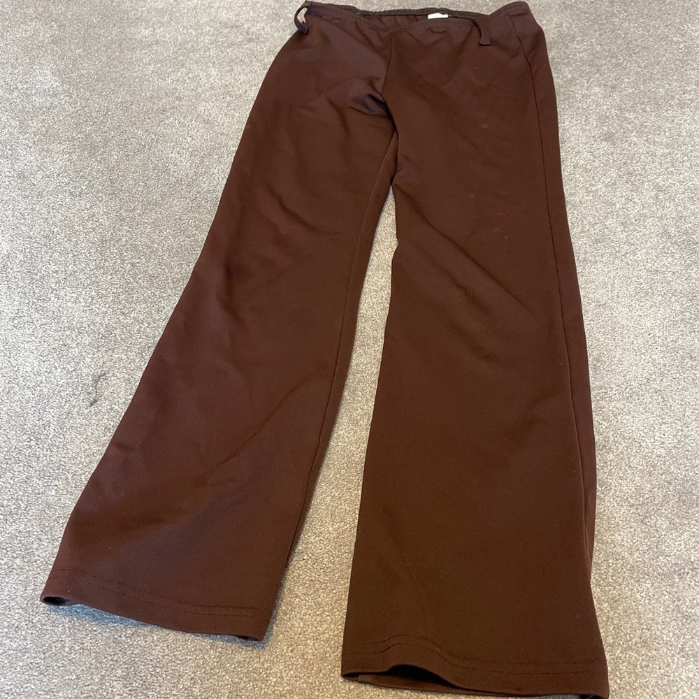 Dark brown dress pants